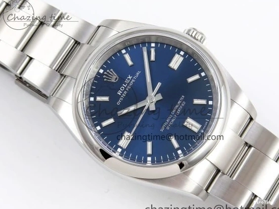 MiroTime 1224 Oyster Perpetual 126000 36mm Clean 1:1 Best Edition 904L Steel Deep Blue Dial VR Effortless 1598
